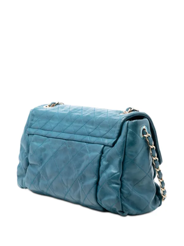 CHANEL Pre-Owned 2012-2013 Large Quilted Iridescent Calfskin Chic
