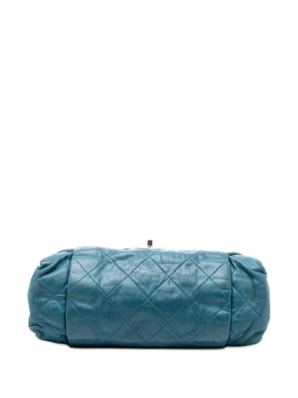 CHANEL Pre-Owned 2012-2013 Large Quilted Iridescent Calfskin Chic