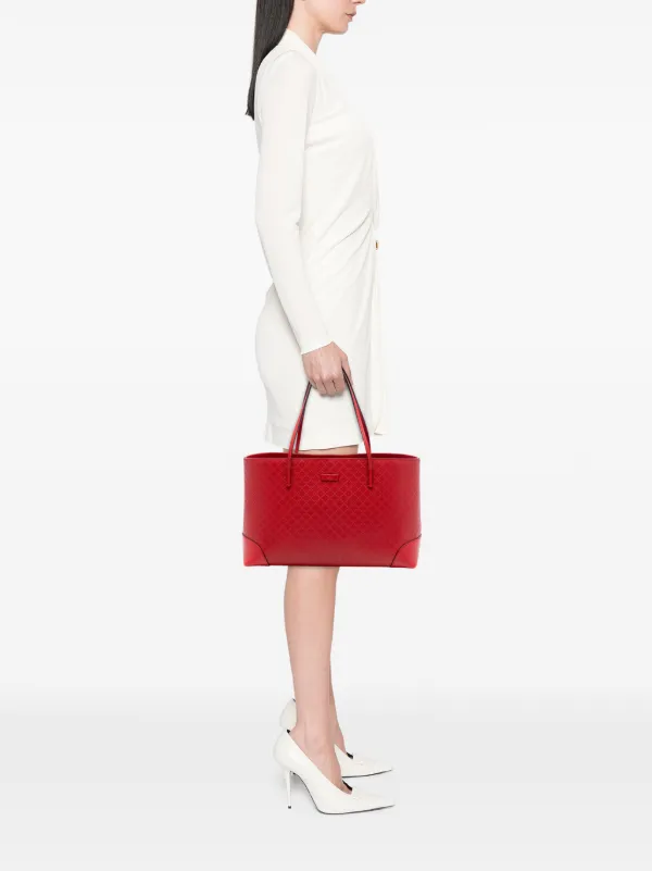 Gucci Pre-Owned 2016-2025 レザー ディアマンテ ブライト ヒラリー 