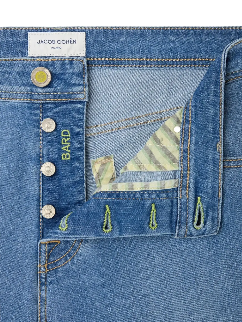 Jacob Cohën Bard slim-fit jeans Blauw