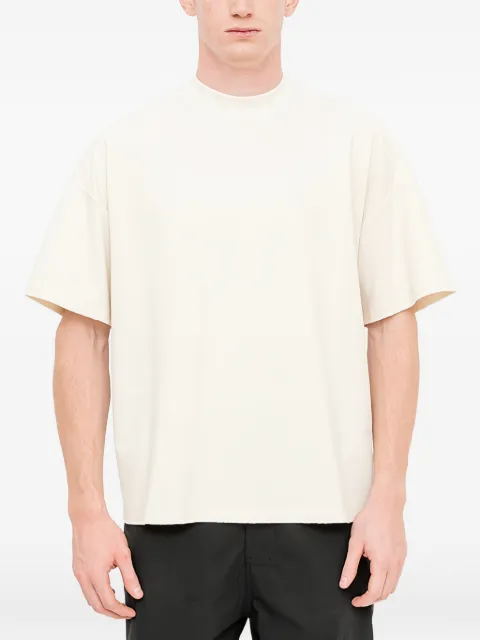 Joe Chia raw-cut-hem T-shirt