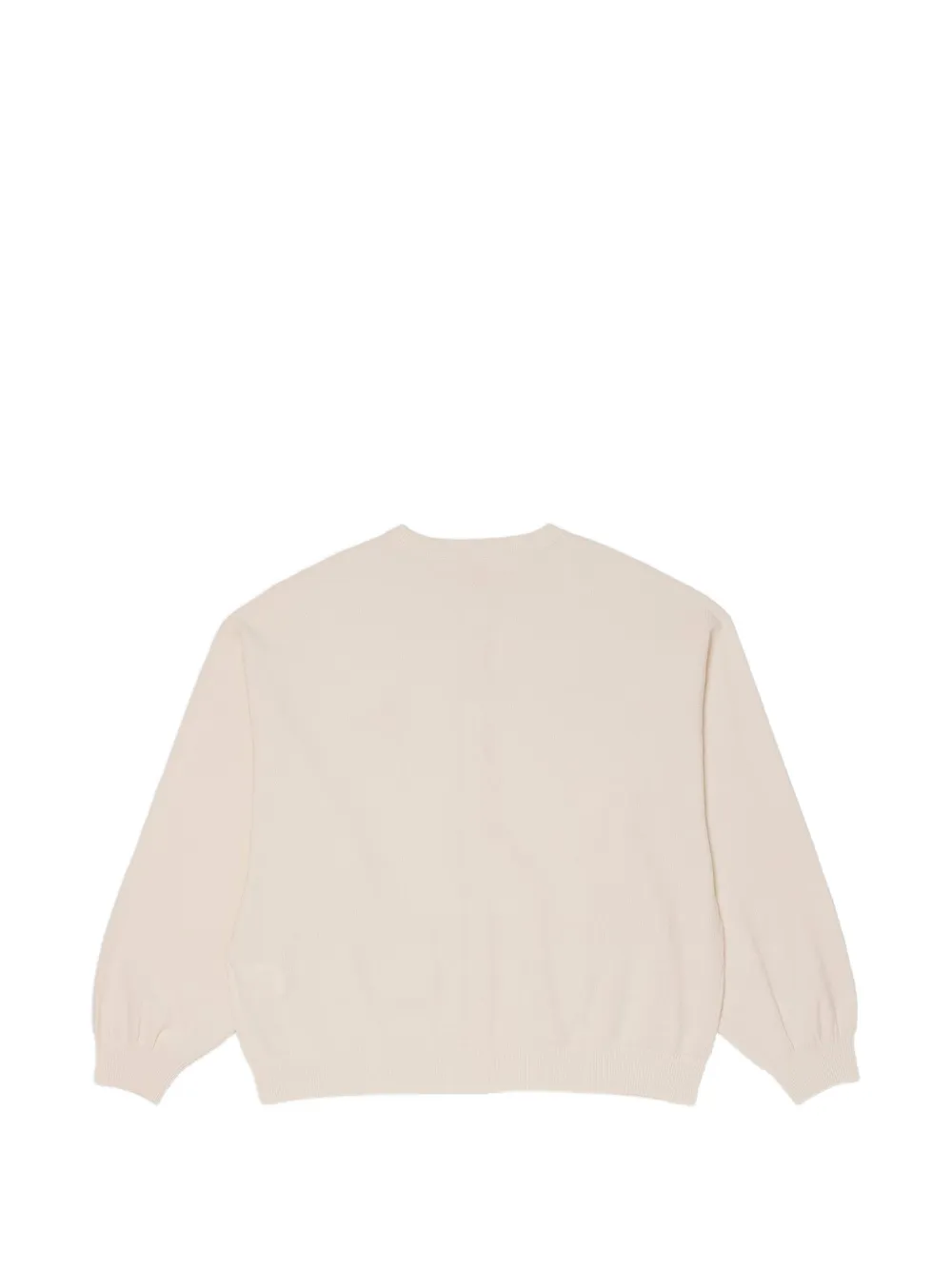 Woolrich Piqué gebreid vest met ronde hals Beige