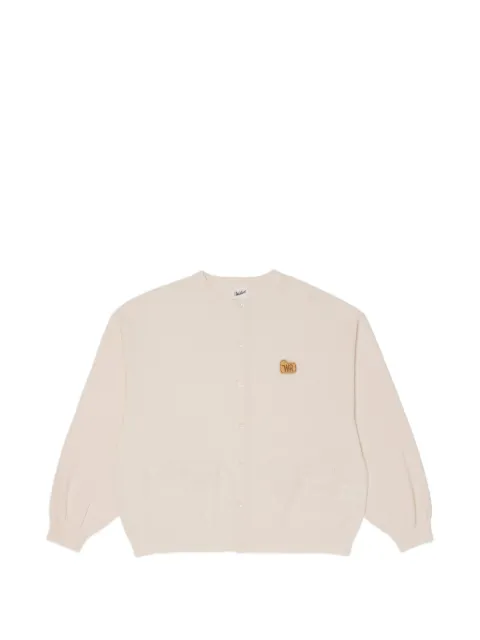 Woolrich pique-knit crew-neck cardigan