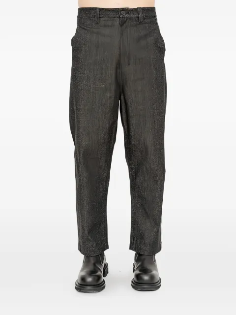 Joe Chia Traceline panelled trousers