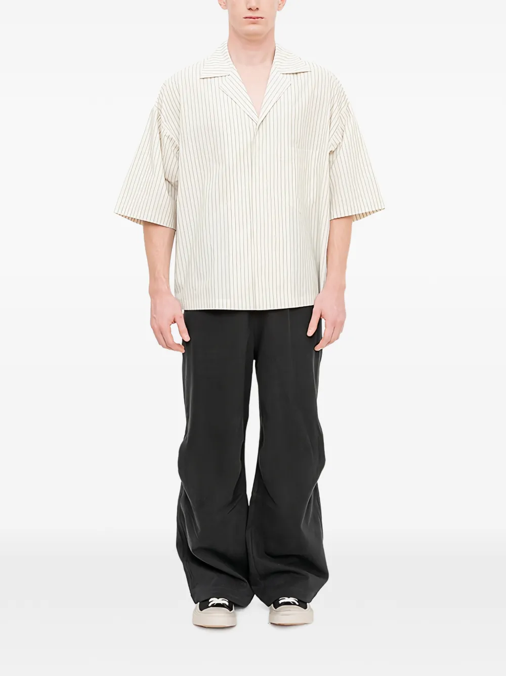 Joe Chia Xerx geplooide broek Bruin