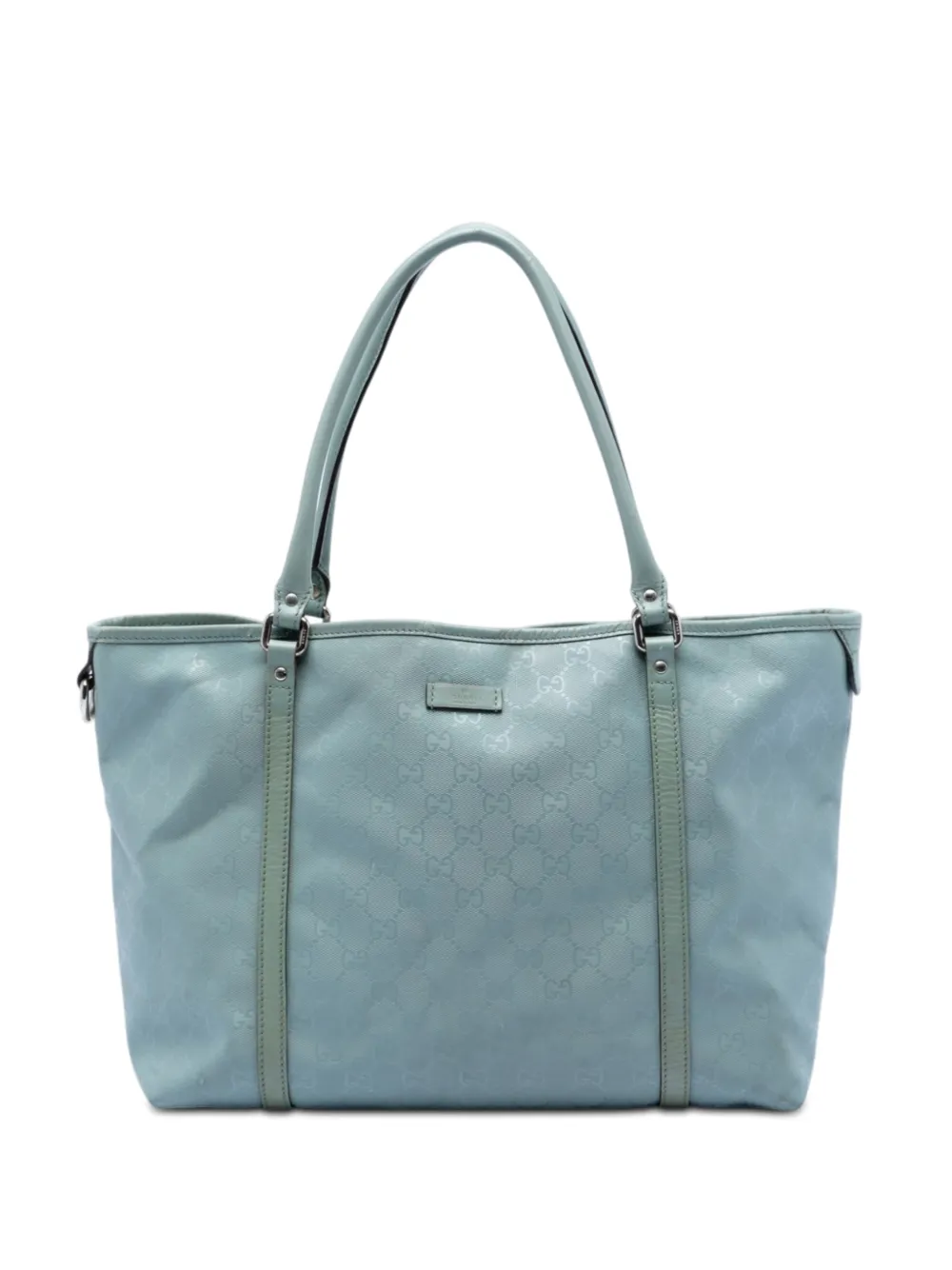 Gucci Pre-Owned 2016-2026 Medium GG Imprime Joy tote bag - Blu