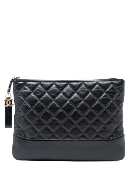 CHANEL Pre-Owned medium Gabrielle O Case clutch-taske fra 2019