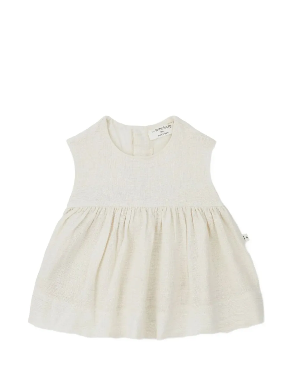 1+ In The Family button sleeveless blouse - Toni neutri