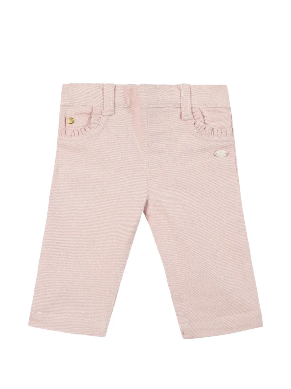 Tartine Et Chocolat ruffle-pocket trousers - Rosa