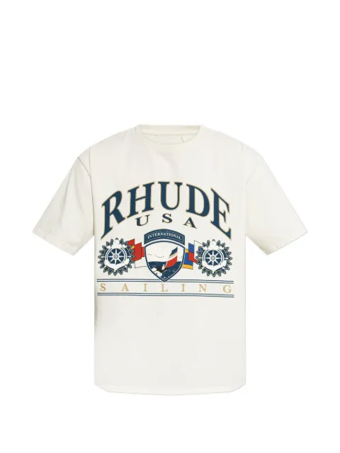 RHUDE graphic-print T-shirt
