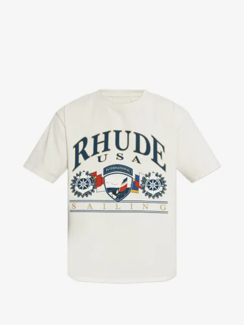RHUDE graphic-print T-shirt
