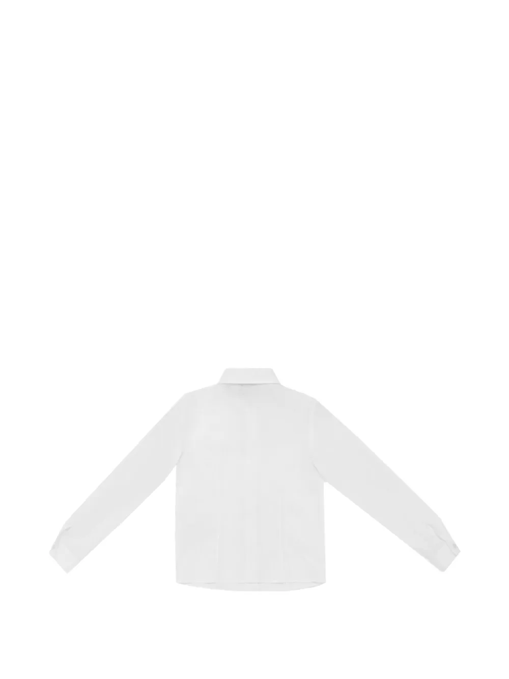 Fendi Kids Shirt met geborduurd hart Wit