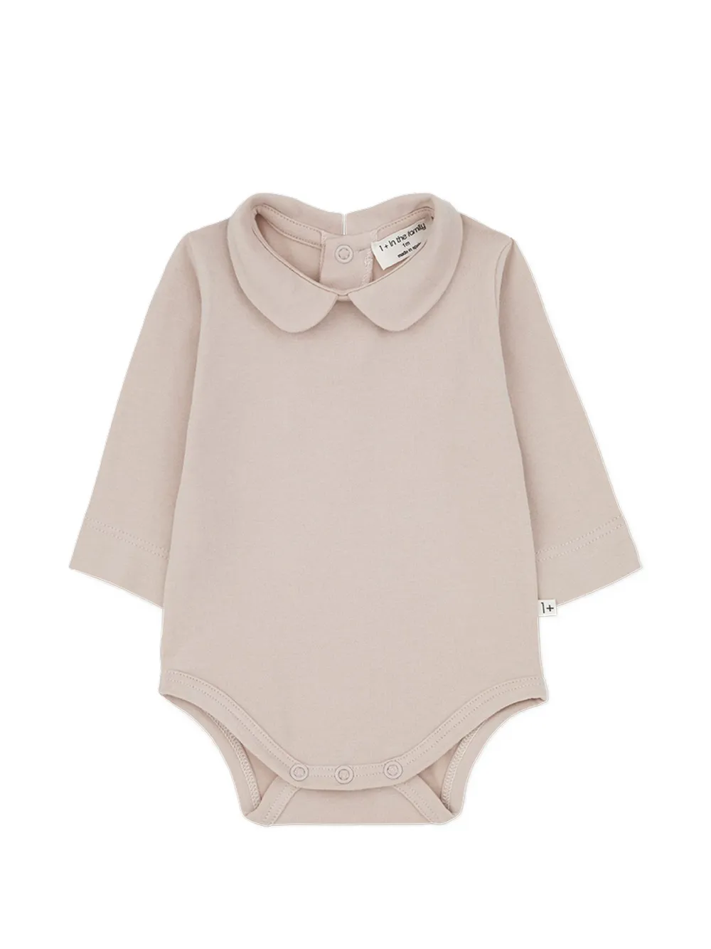 1+ In The Family peter-pan collar body - Toni neutri