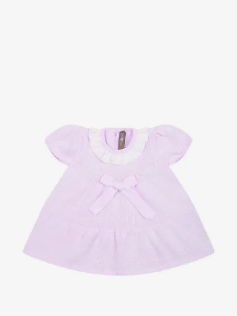 Little Bear Gerüschtes Kleid mit Schleife
