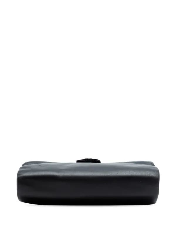 CHANEL Pre-Owned 2013-2014 ラムスキン グローブ エンブレム クラッチ