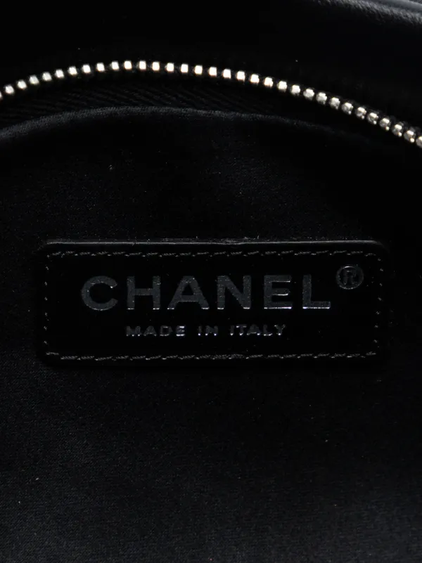 CHANEL Pre-Owned 2013-2014 ラムスキン グローブ エンブレム クラッチ