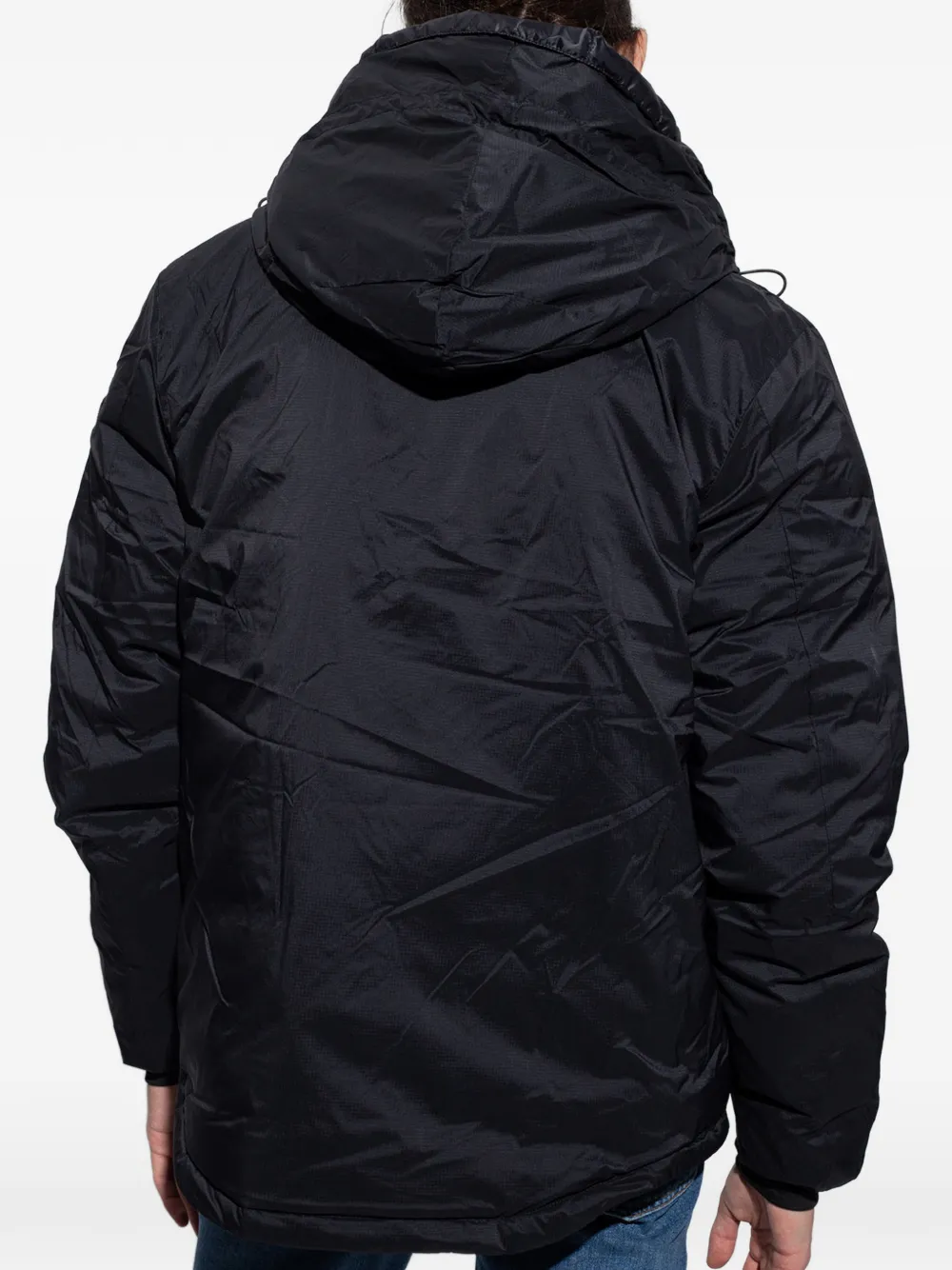 Canada Goose Jack met capuchon en logopatch Zwart