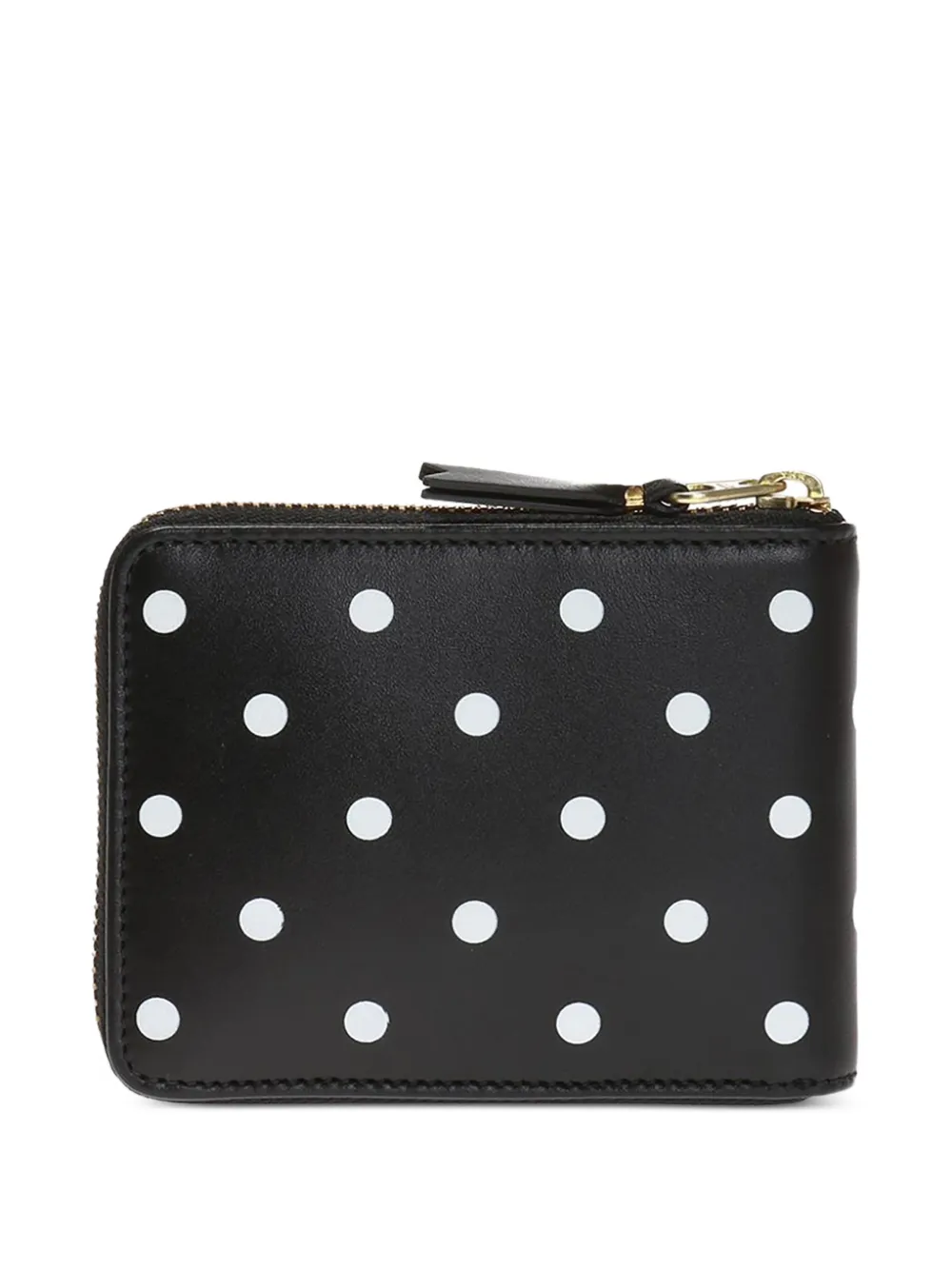 Comme Des Garçons Portafoglio a pois - Nero