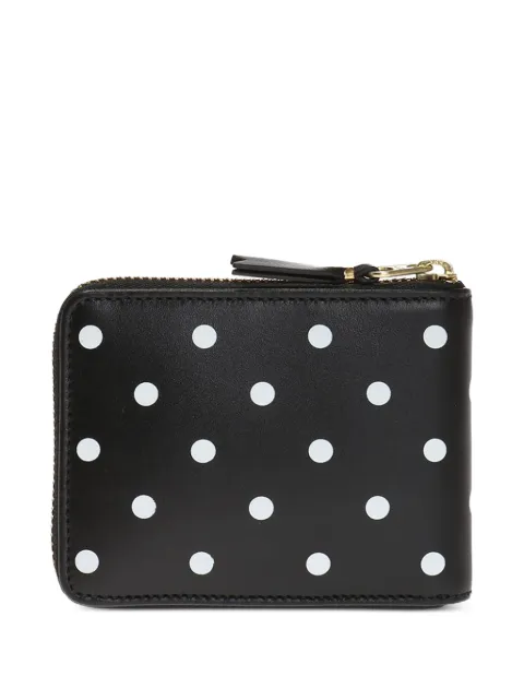 Comme Des Garçons polka-dot wallet