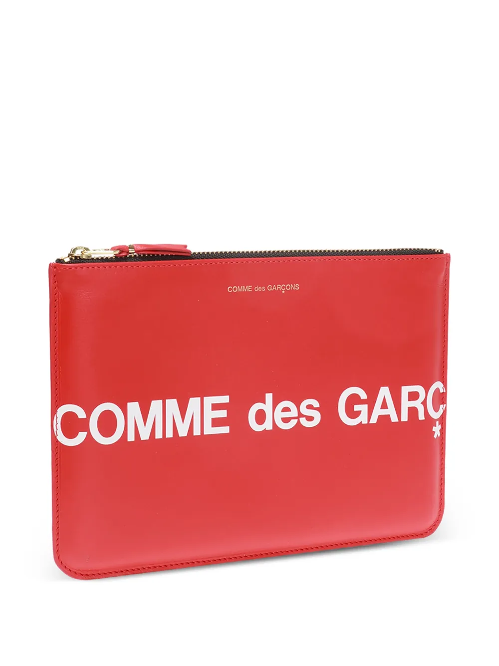 Comme Des Garçons Leren buidel Rood