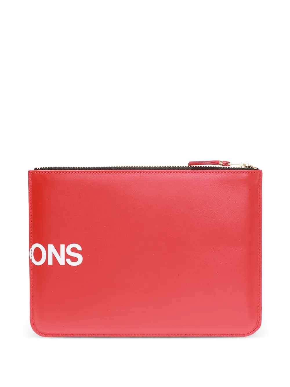 Comme Des Garçons Leren buidel Rood