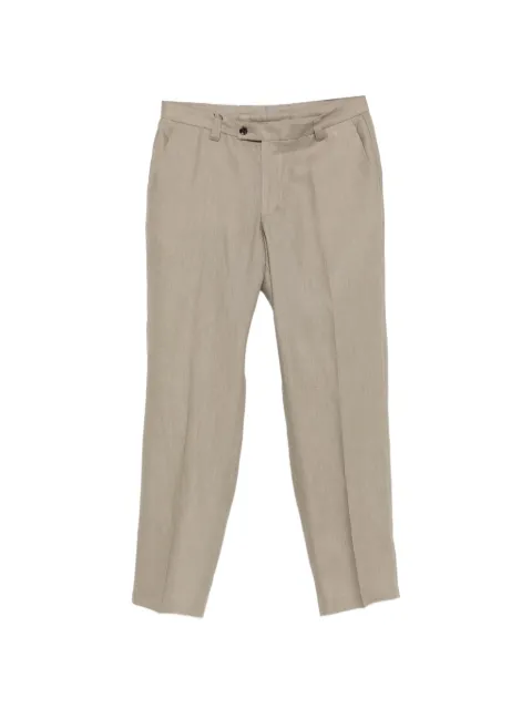Dell'oglio pressed-crease trousers