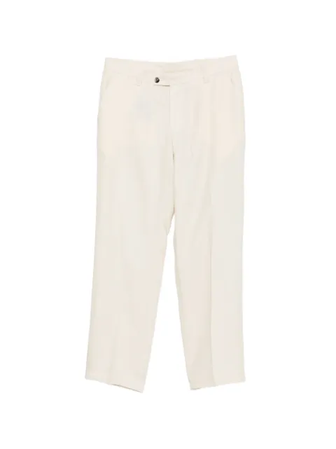 Dell'oglio pressed-crease trousers
