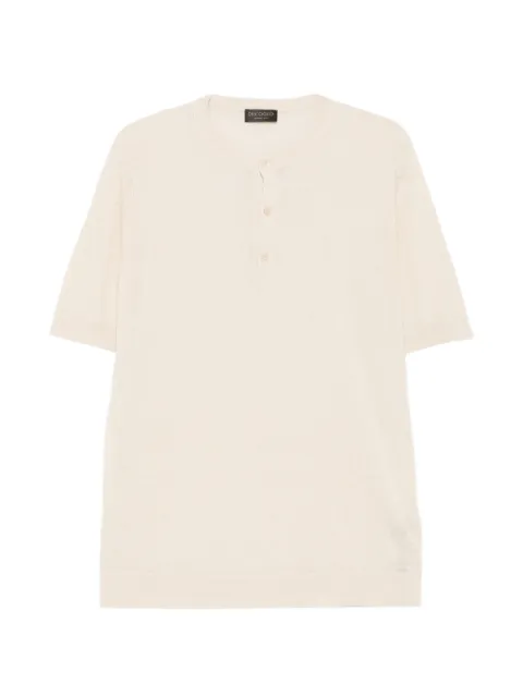 Dell'oglio knitted Henley T-shirt