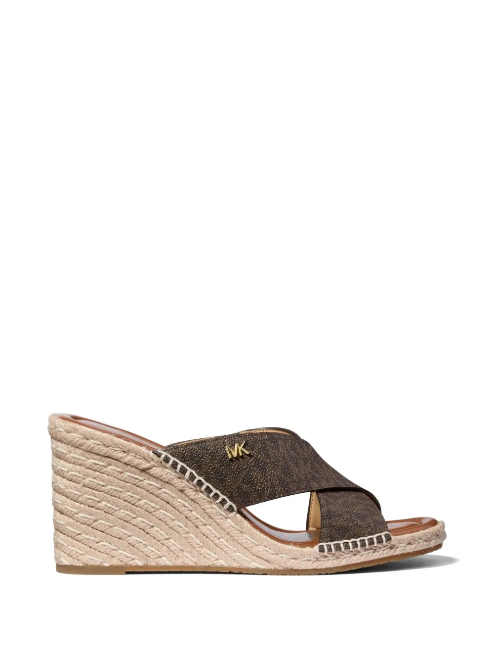 Michael Michael Kors Kenzie signature logo wedge sandals