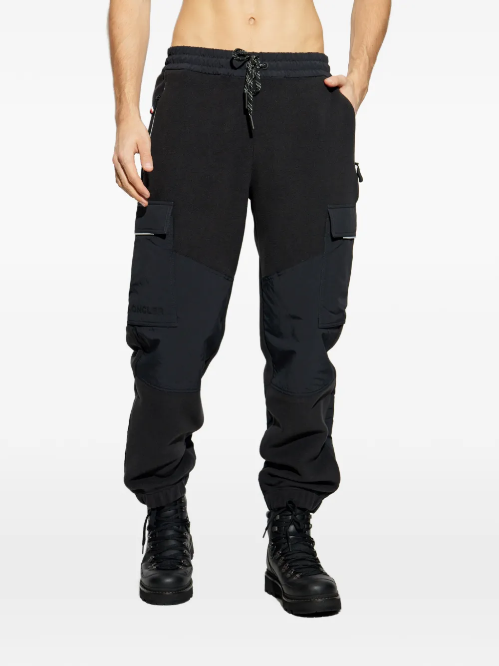 Moncler Grenoble Apres-Ski cargo broek Zwart