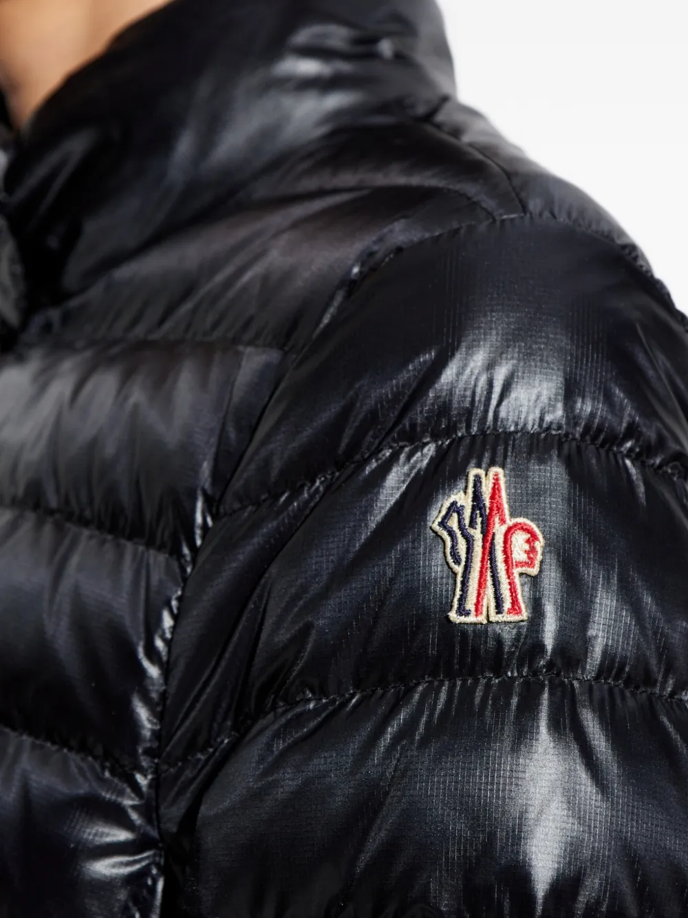 Moncler Grenoble Day-Namic gewatteerd jack Zwart