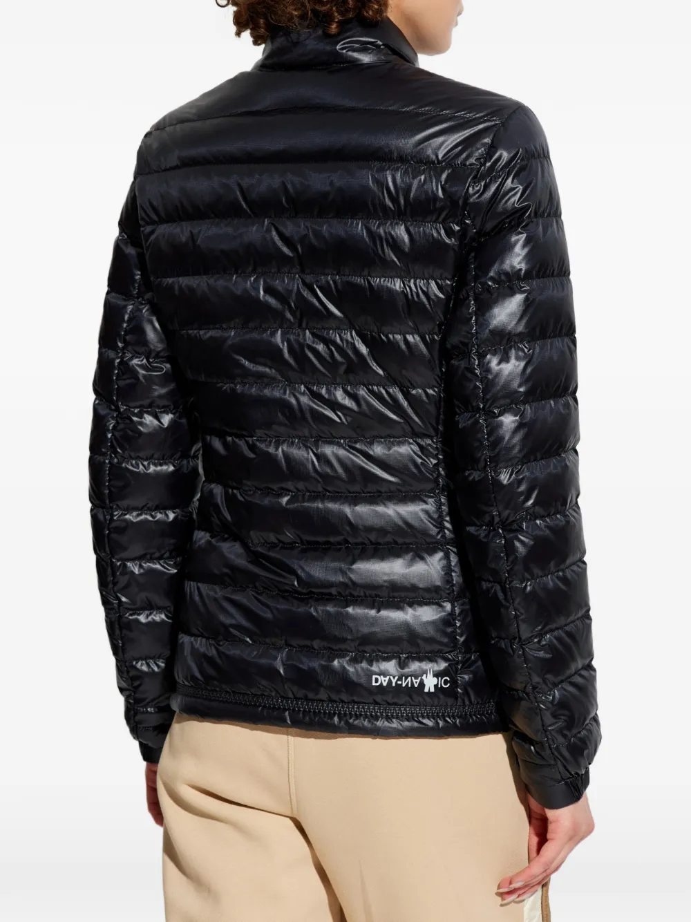 Moncler Grenoble Day-Namic gewatteerd jack Zwart