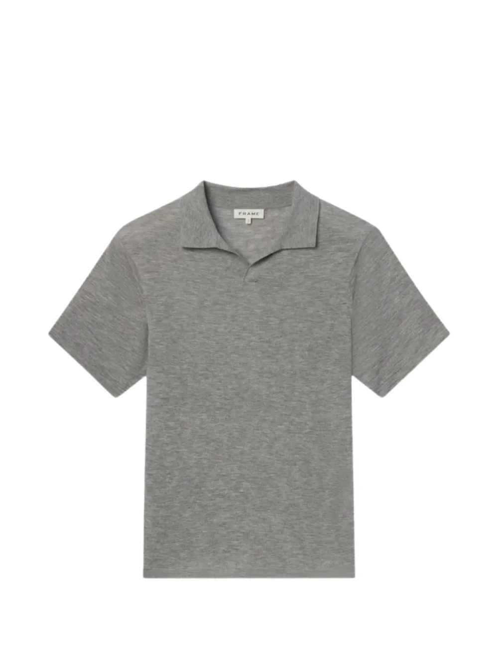 FRAME short-sleeved polo shirt - Gris