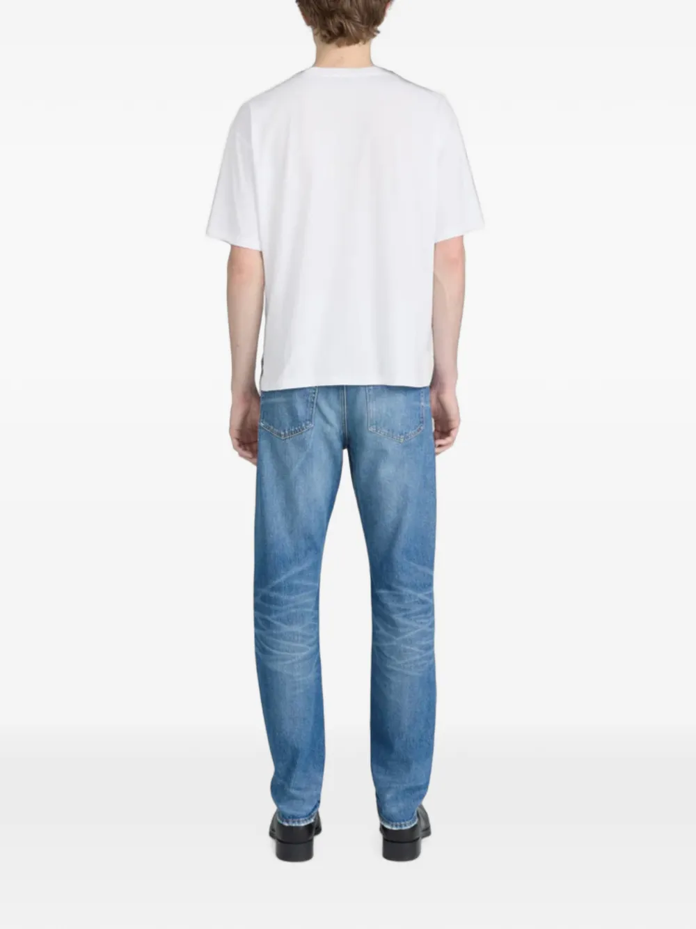 FRAME chest-pocket T-shirt - Bianco