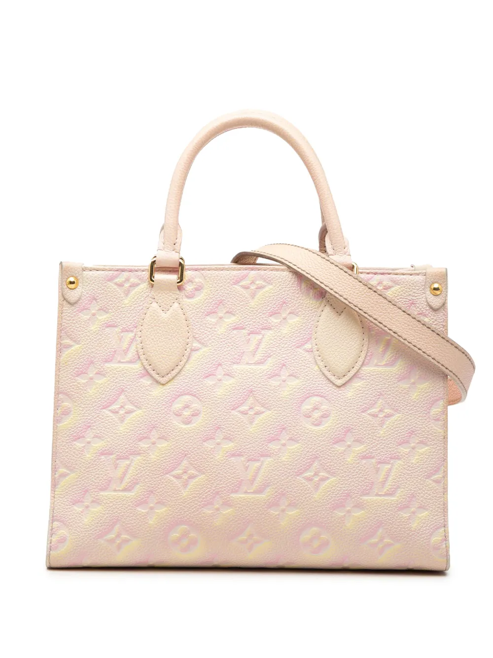 Louis Vuitton Pre-Owned 2021-2026 Monogram Empreinte Summer Stardust OnTheGo PM satchel - Rosa