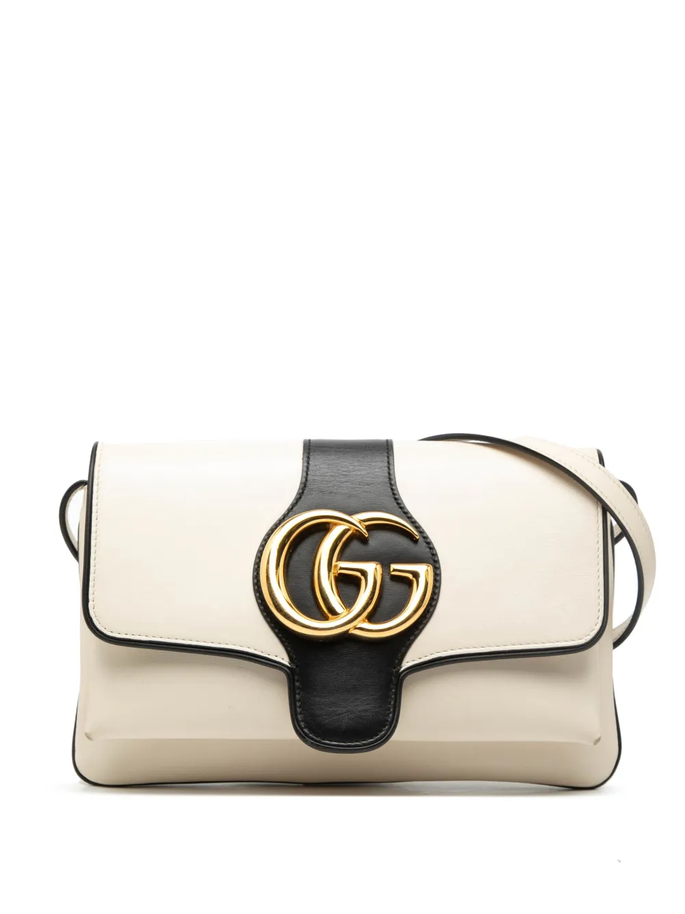 Gucci Pre-Owned 2000-2015 Small Bicolor Leather Arli crossbody bag - Nero