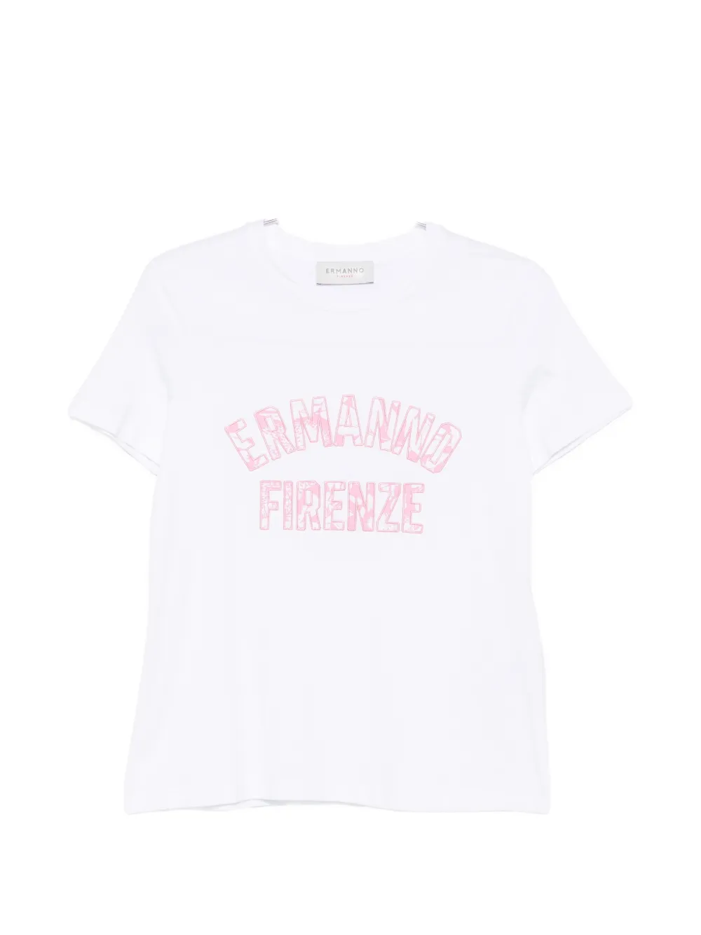 ERMANNO FIRENZE logo-print T-shirt - Bianco