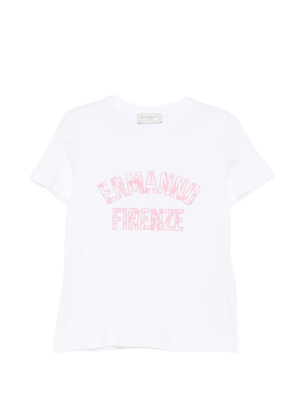 ERMANNO FIRENZE logo-print T-shirt - Bianco