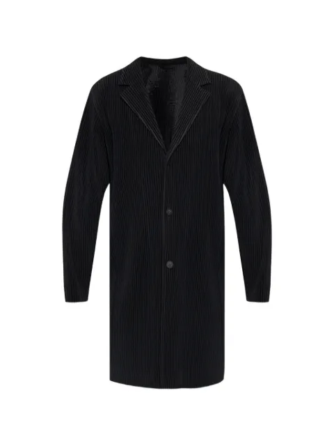 Homme Plissé Issey Miyake pleated coat