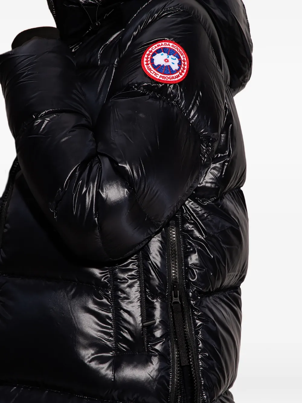Canada Goose Jack met capuchon Zwart