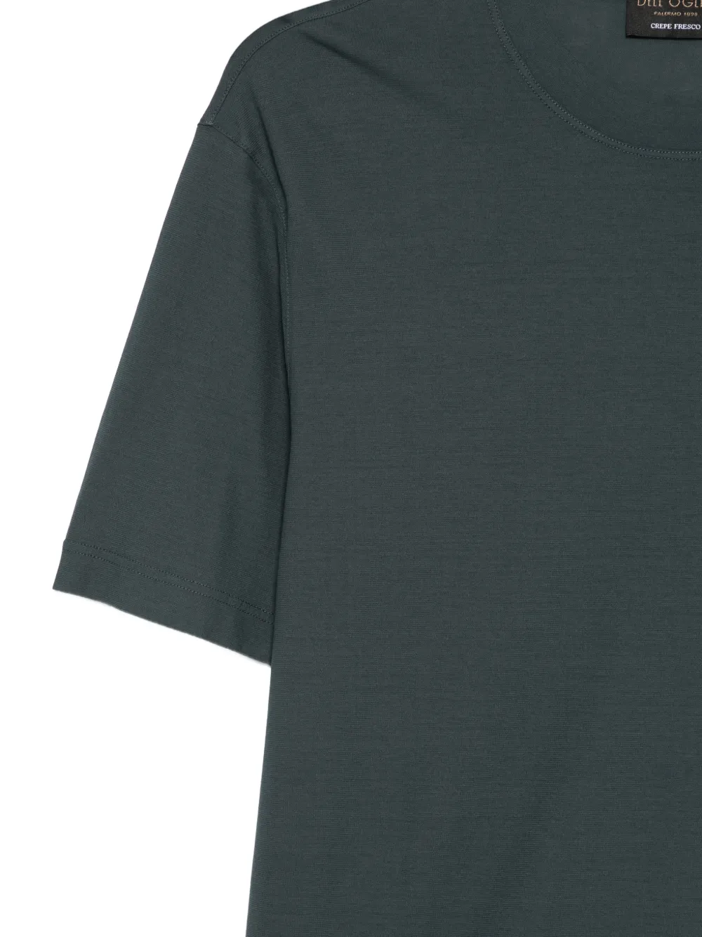 Dell'oglio crêpe T-shirt Grijs
