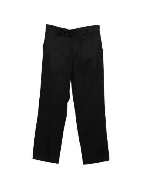 Dell'oglio pressed-crease straight-leg trousers