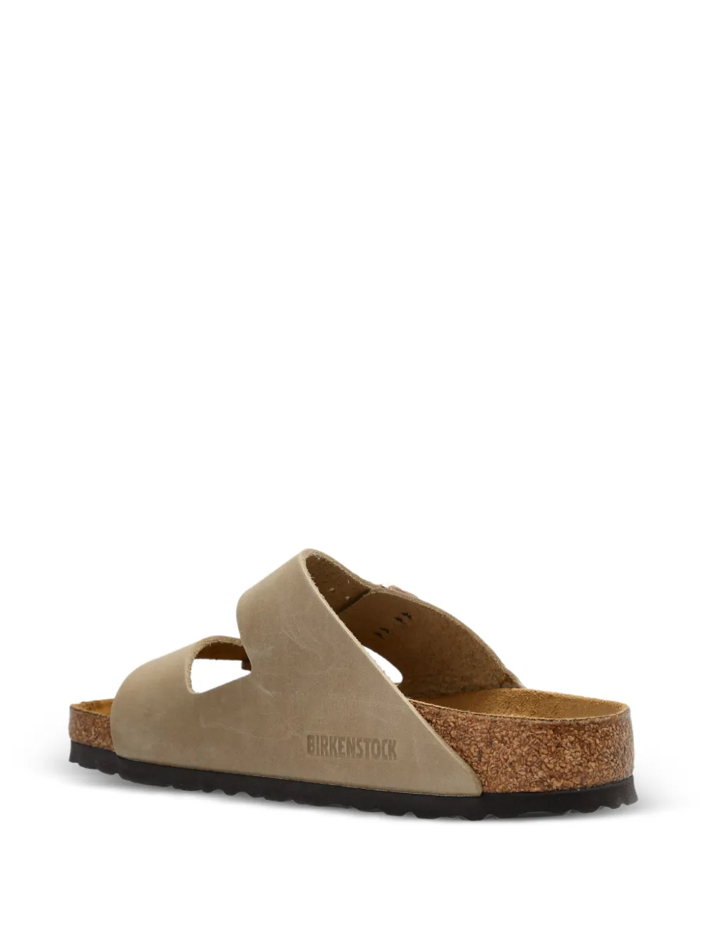 Birkenstock Arizona sandalen met gesp Beige
