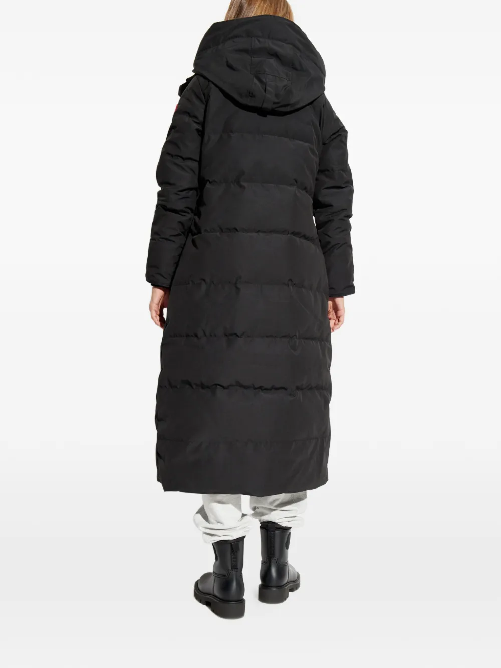 Canada Goose Mystique gewatteerde parka Zwart