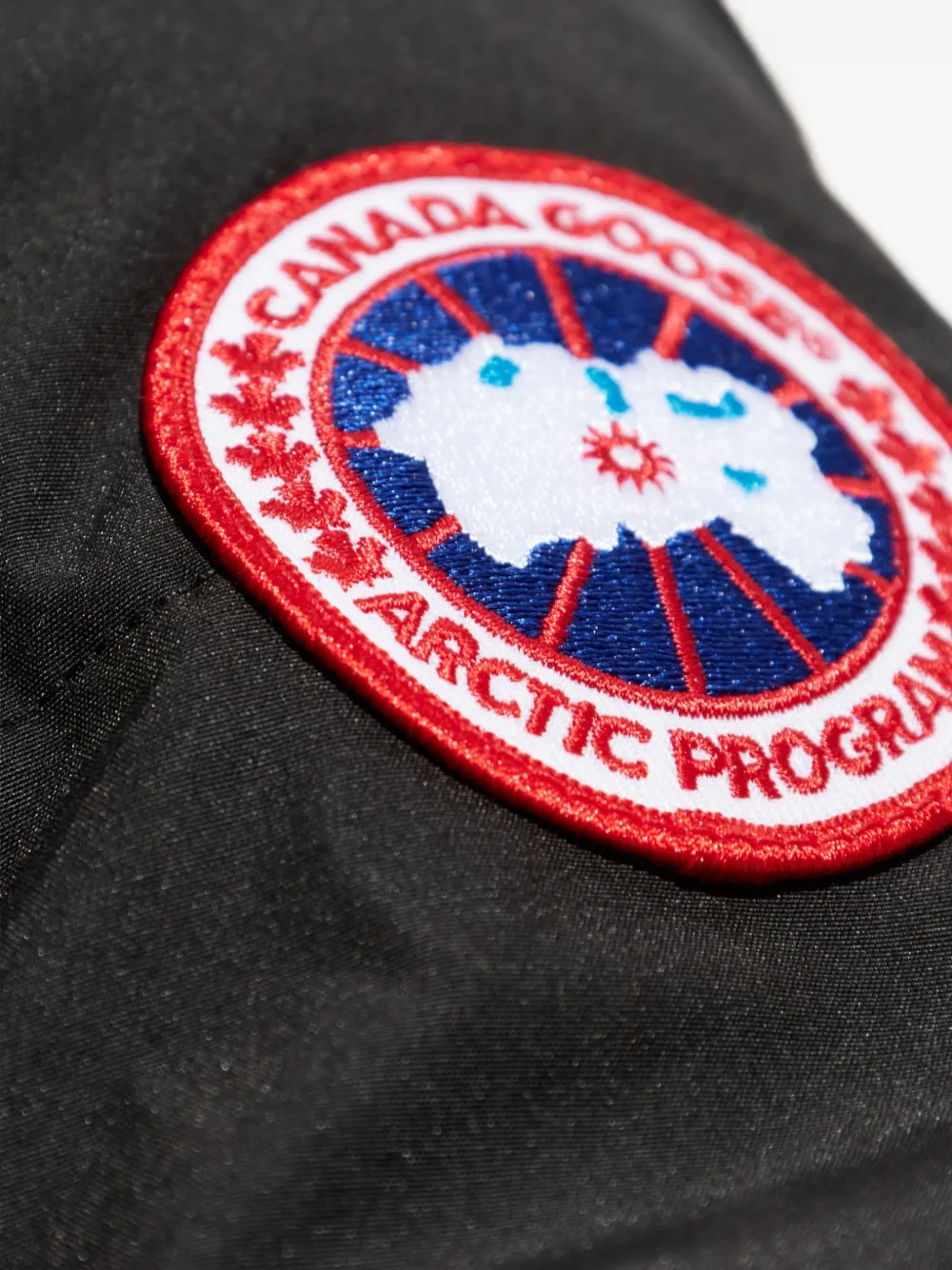 Canada Goose Mystique gewatteerde parka Zwart