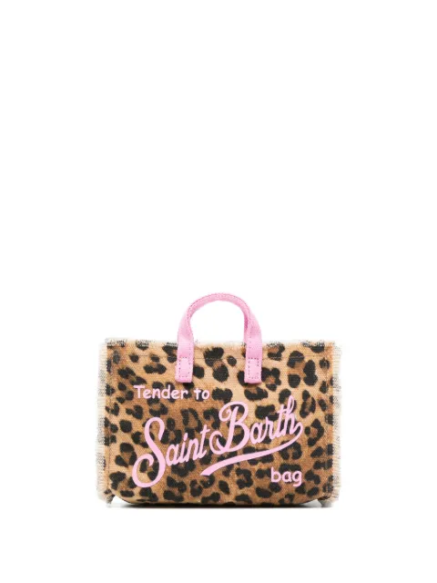 MC2 Saint Barth leopard-print phone bag