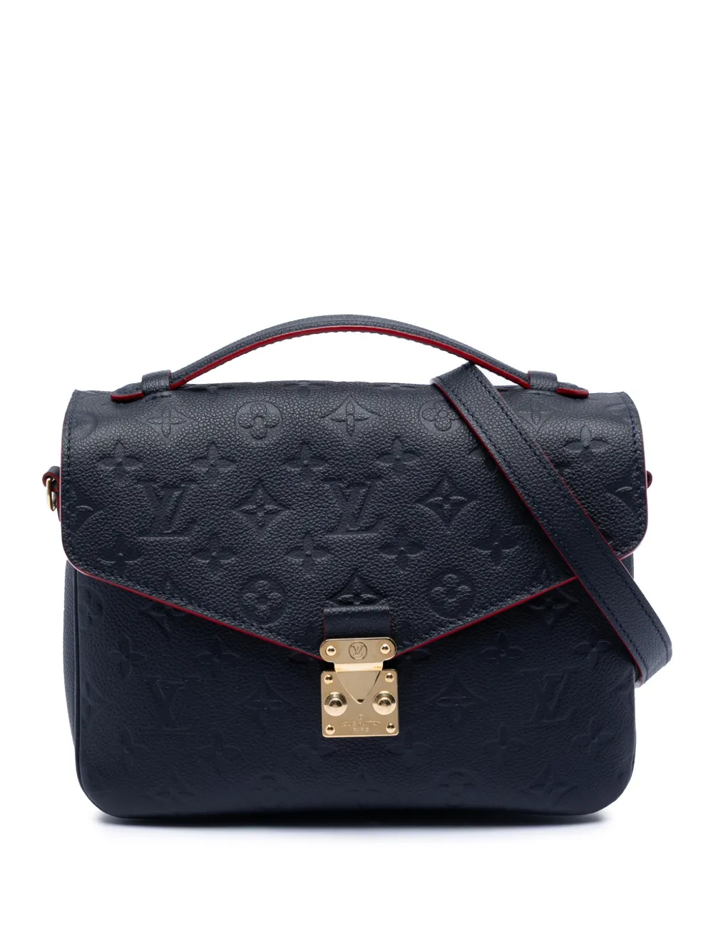 Louis Vuitton Pre-Owned 2017 Monogram Empreinte Pochette Metis satchel - Blu