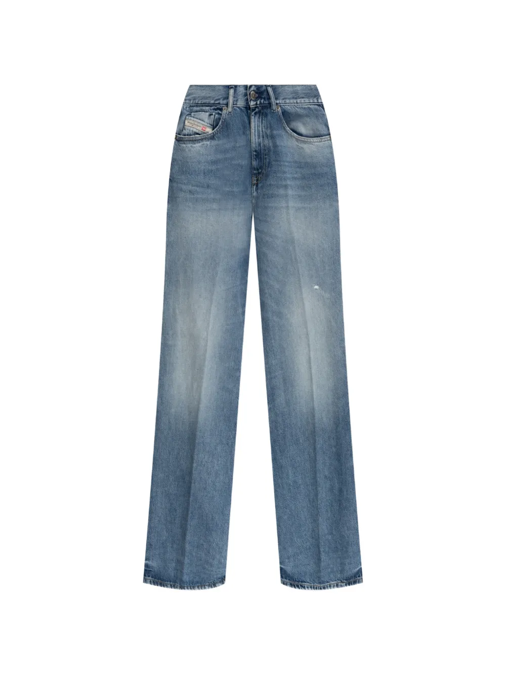 Diesel 1978 D-Akemi Wide-Leg-Jeans - Blau