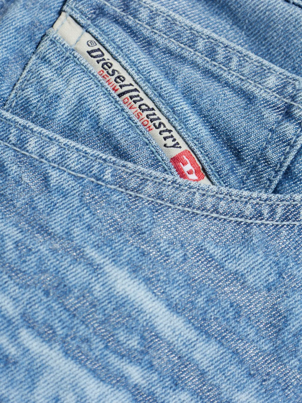 Diesel 1996 D-Sire-Fsi jeans met wijde pijpen Blauw
