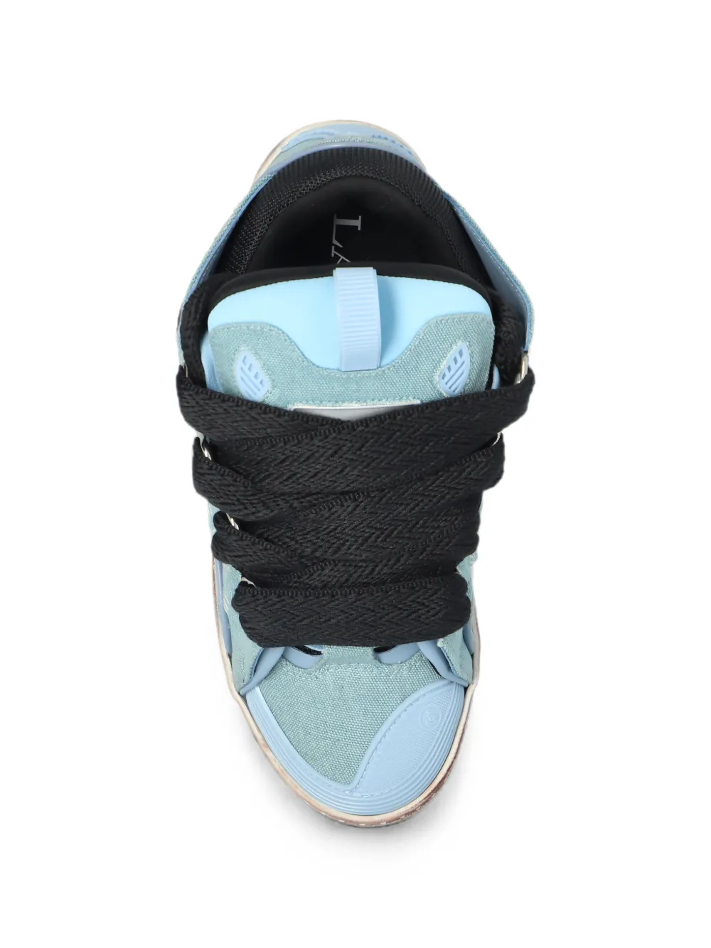 Lanvin Curb sneakers met vlakken Blauw